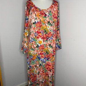 NWT Agnes & Dora Floral Print Walker Dress